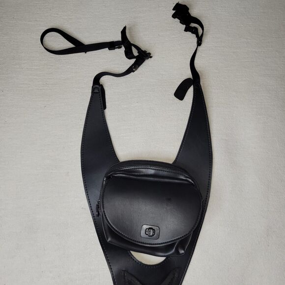 Motorcycle Bag Backpack Perfect Condition Tank Wallet Purse Money ID Change Bike - Picture 4 of 16